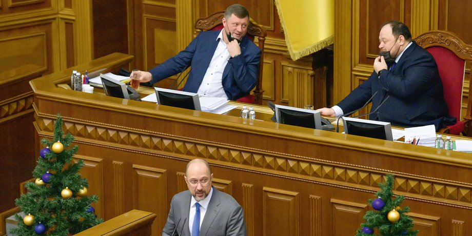 Шмигаль, Корниенко, Стефанчук, парламент, верховная рада, нардепы