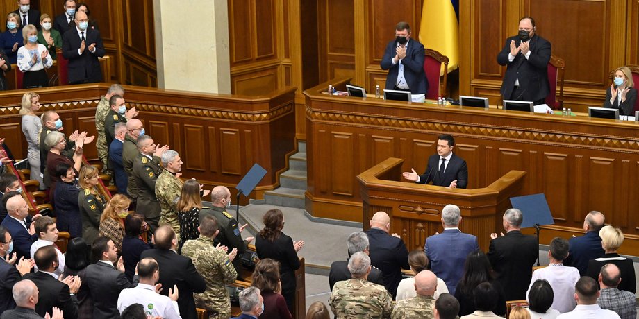 владимир зеленский, верховная рада, зеленский в раде