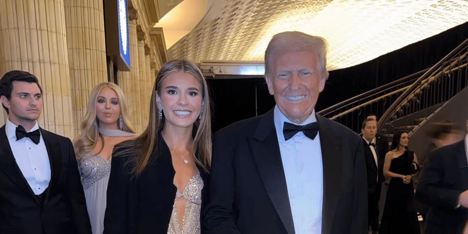 дональд трамп, онука дональда трампа, кай трамп, дональд трамп молодший, президент сша, інавгурація трампа