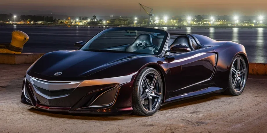 Эксклюзивный родстер Acura NSX в цвете Hot Rod Red