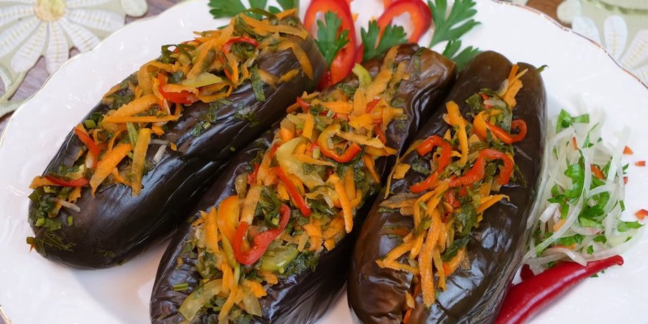 Квашеные баклажаны с овощами, квашеные баклажаны, баклажаны рецепт