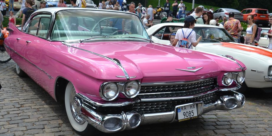 Cadillac 1959, ретро-авто, ретро-слет, Old Car Land, автофестиваль
