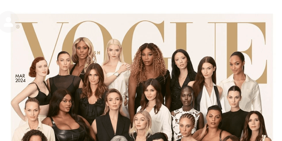 эдвард эннинфул, британский vogue, критика, обложка Vogue, дочь синди кроуфорд, кайя гербер, дочь кейт мосс, лила мосс