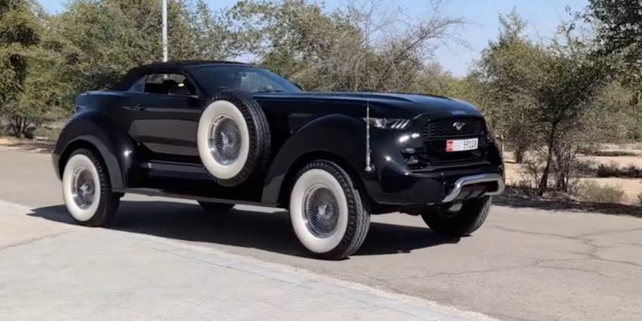 внедорожник Форд Мустанг, Ford Mustang, тюнинг Ford Mustang, кабриолет Ford Mustang, Ram 1500, кабриолет Ford Mustang