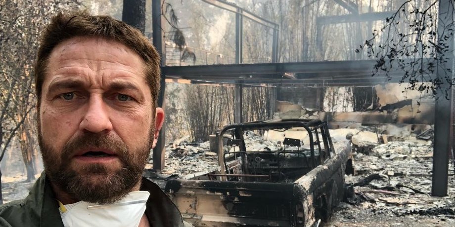 Фото: twitter Gerard Butler