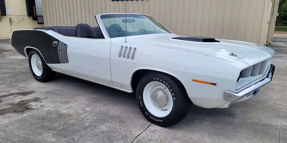 Plymouth, Plymouth Barracuda, Авто, Автомобили, Маслкар, Спорткар, Кабриолет, Аукцион, Редкие авто, Фото