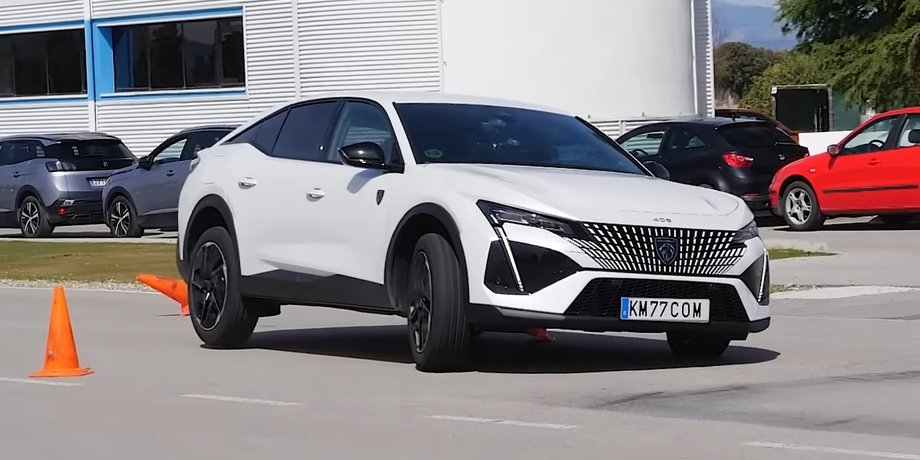 Peugeot, Peugeot 408, Кроссовер, Авто, Автомобили, Видео, Тесты, Управляемость, Эксперты, Лосиный тест