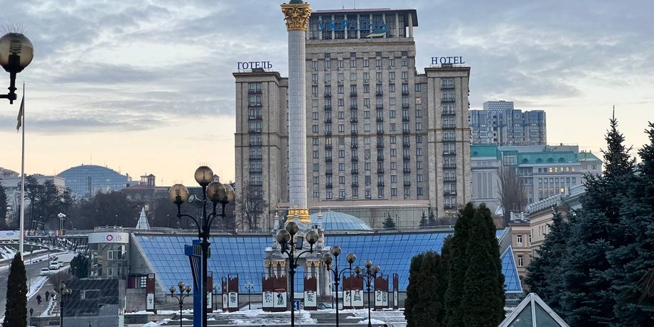 Киев, Майдан независимости, КГГА, действие комендантского часа, комендантский час Украина, комендантский час Киев