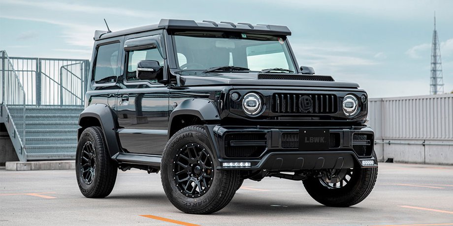 Suzuki Jimny в обвісі Liberty Walk
