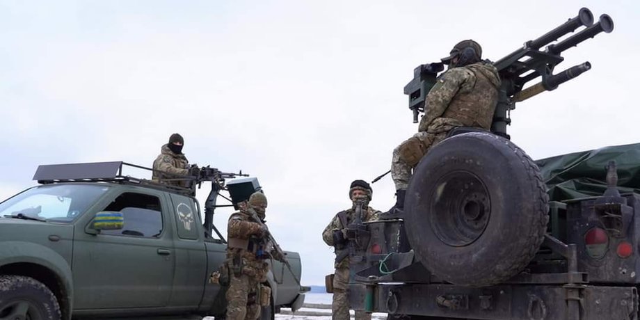 Украинские военные