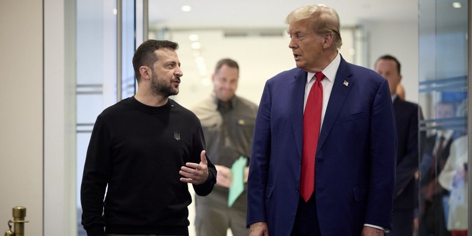 Зустріч Володимира Зеленського та Дональда Трампа