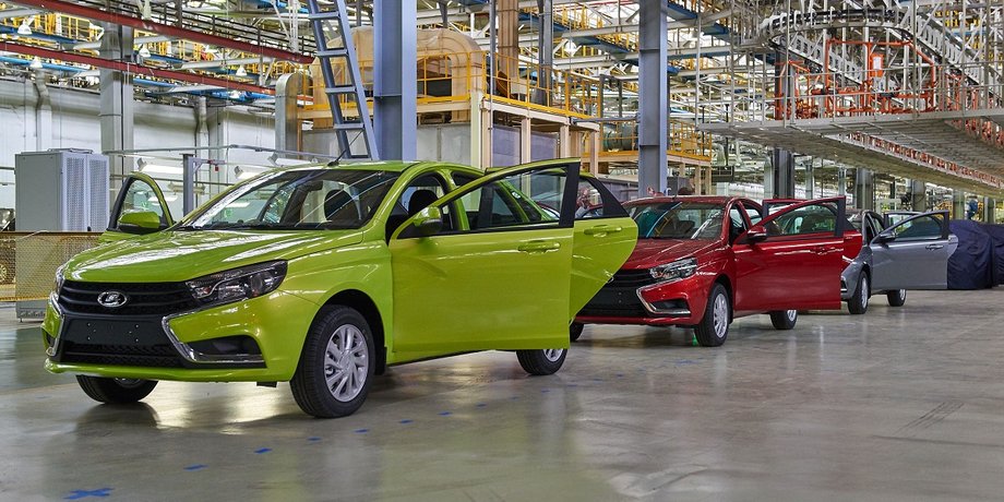 Лада Веста, Lada Vesta, автопроизводство ВАЗ, завод автоваз, производство Лада Веста