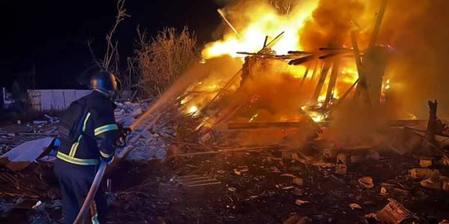 наслідки обстрілу запоріжжя в ніч на 23 вересня