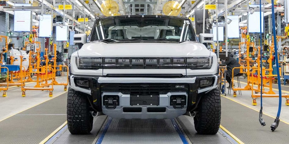 Электрокар Хаммер, электромобиль Хаммер, GMC Hummer EV, Новый GMC Hummer EV SUV, GMC Hummer EV SUV