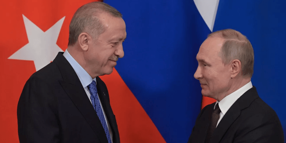 Реджеп Таїп Ердоган і Володимир Путін, фото