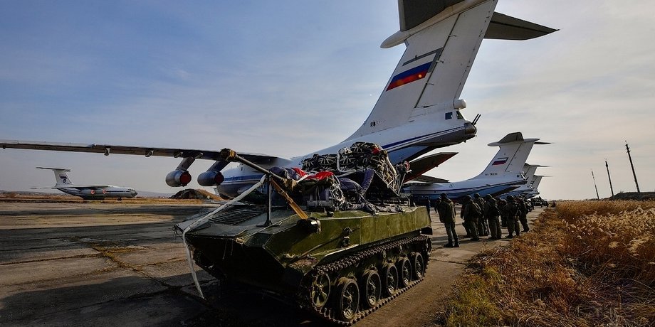 военный траспорт вс рф, десант вс рф