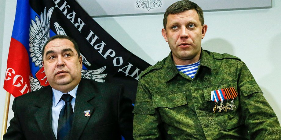 Главари "ЛНР" и "ДНР" / Фото: lenta.ru
