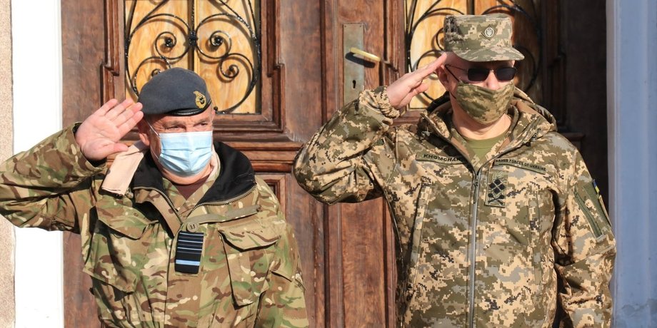 візит глави воєнкома нато, Хомчак зустрівся з главою військового комітету нато