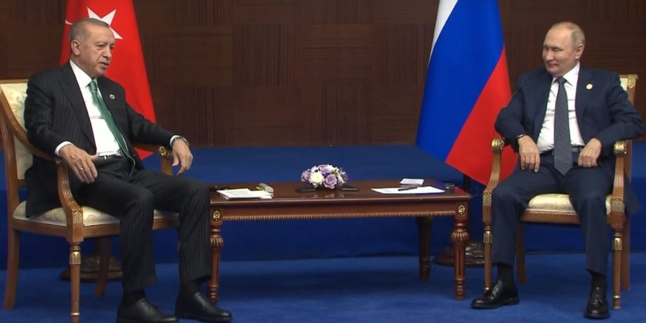 Реджеп Тайип Эрдоган и Владимир Путин, газовый хаб, турция, газ, турецкий поток