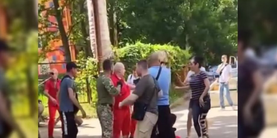 Одесса, драка в Одессе, скандал, ТЦК СП, скандал