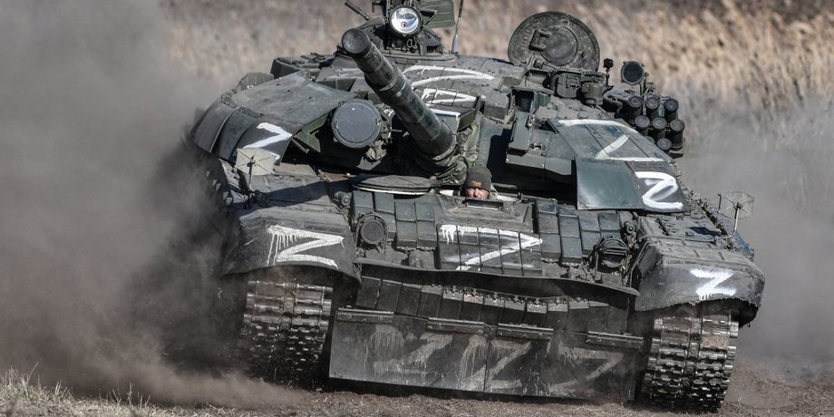 ВС РФ, российский военный, военная техника, танк, российский военный
