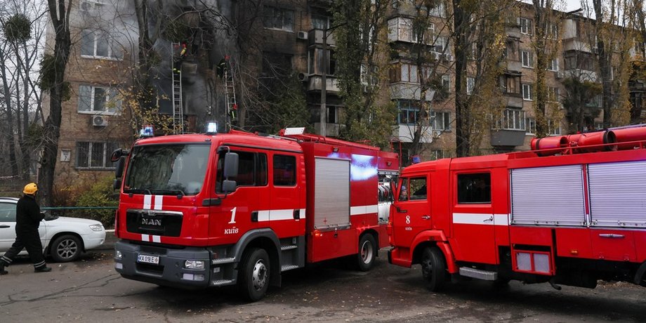 Наслідки обстрілів Києва