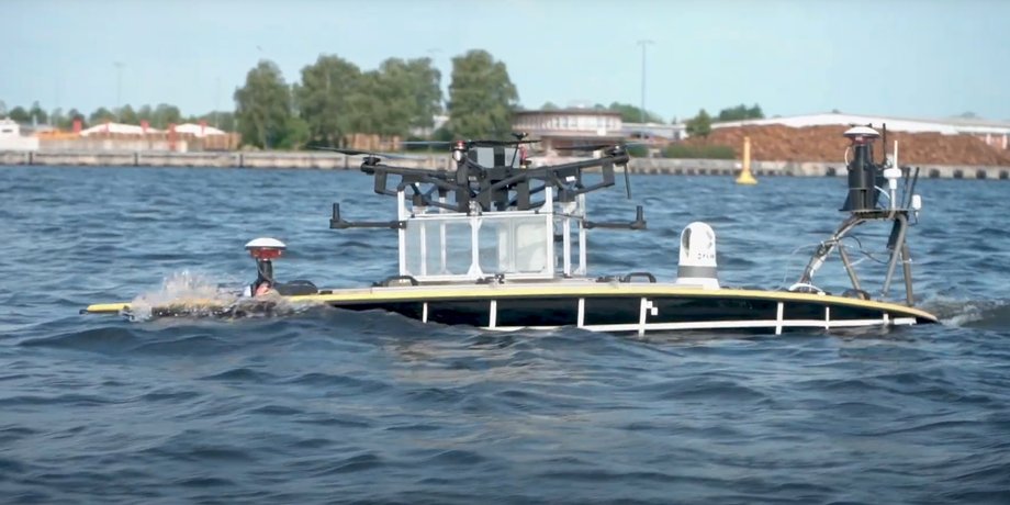 Квадрокоптер Orka от CiS и морской дрон FLANQ на испытаниях
