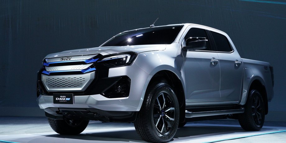 Isuzu D-Max EV, Isuzu D-Max, пикап Isuzu, новый Isuzu D-Max, новый Isuzu D-Max