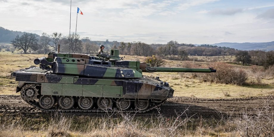 Французский танк, танк Leclerc, танк AMX-56 Leclerc