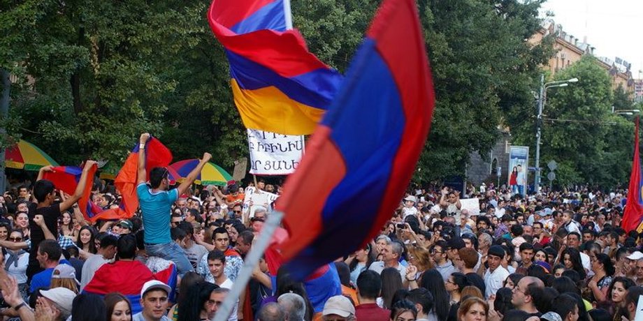Протесты в Ереване / Фото: azatutyun.am