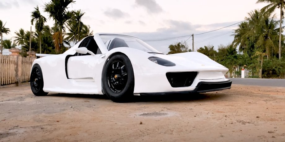 Porsche 918 Spyder, копия Porsche 918, клон Porsche 918, копия Porsche, суперкар Porsche, новый Porsche 918 Spyder