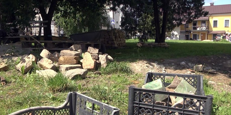 розкопки, собор, костел, крипта, пожежа, поховання, будівництво, культурний шар, історія, Луцьк, археологія, експедиція, Волинь