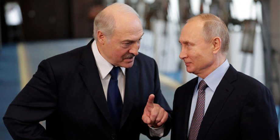 Владимир Путин, Александр Лукашенко, мятеж Пригожина