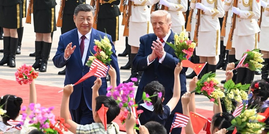 дональд трамп и си цзиньпин
