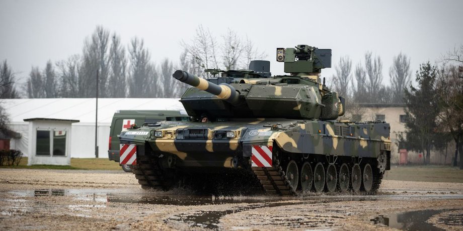 Вариант танка Leopard 2A7HUN для армии Венгрии