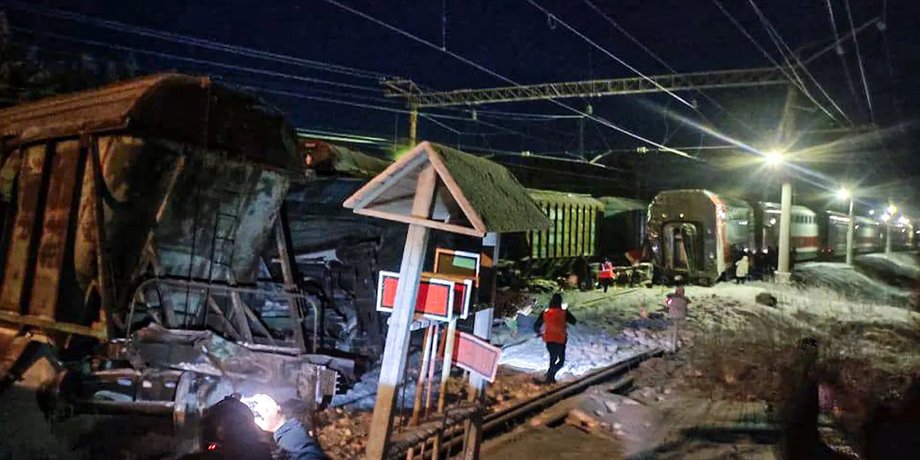 мурманск, мурманская область, авария на железной дороге, авария поезда