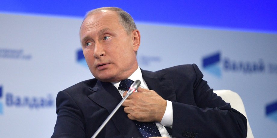 Володимир Путін, президент РФ