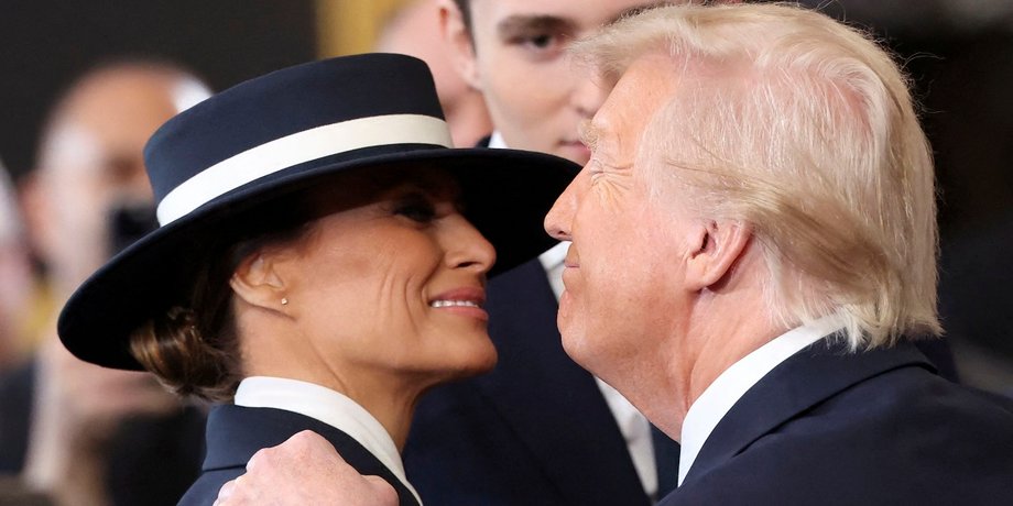 меланія трамп, інавгурація дональда трампа, перша леді США