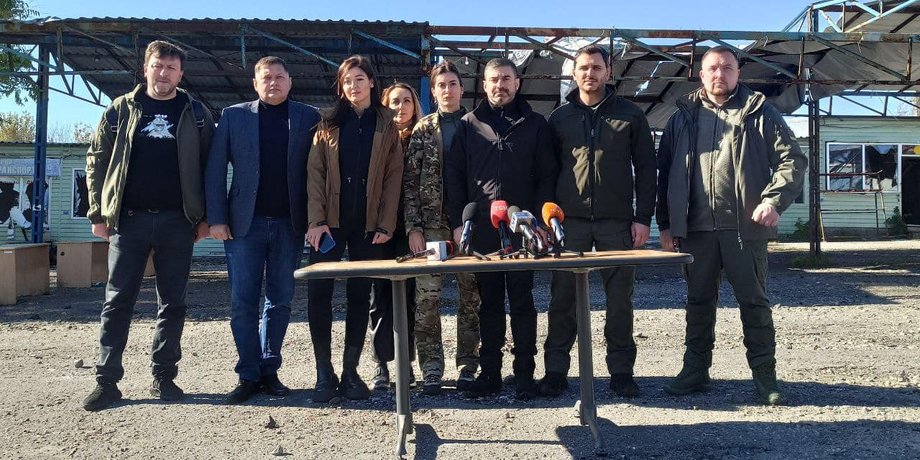 Красный Крест визит в колонию Еленовки