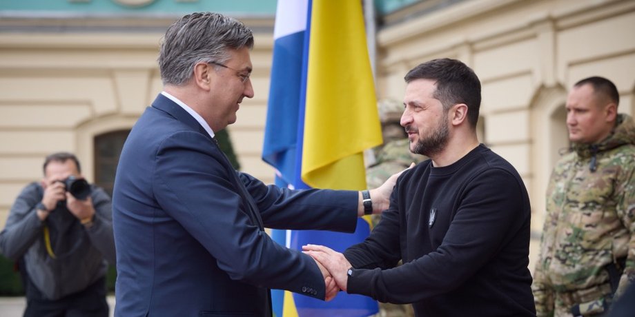 Владимир Зеленский, Андрей Пленкович