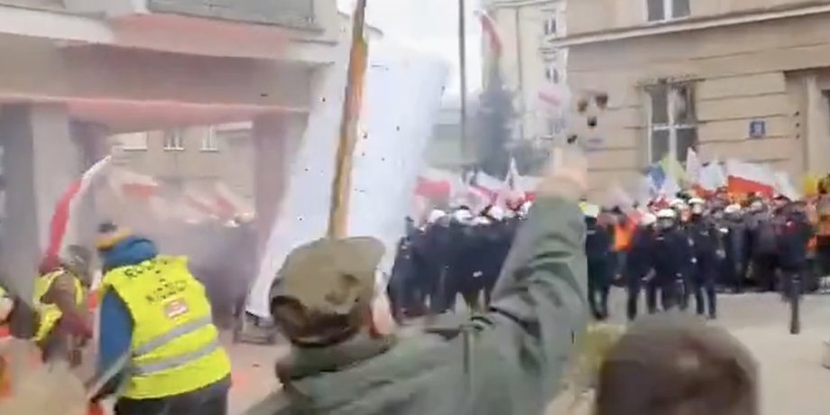 Протесты в Польше