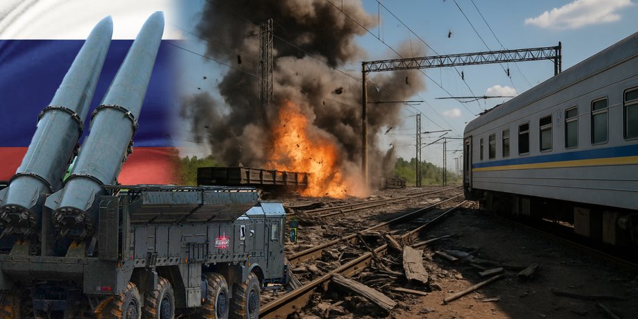 рф б'є по залізниці, укрзалізниця атака дронів, рф атакує локомитиви