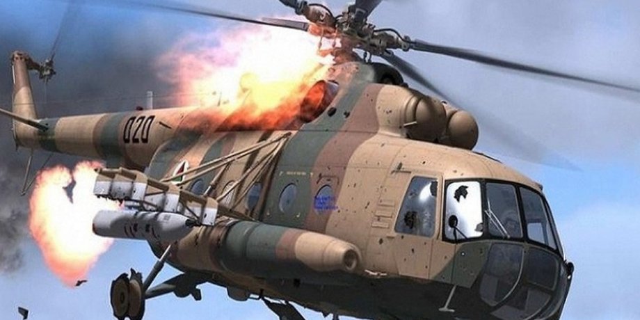 ВСУ сбили вертолет Ми-8 РФ в Донецкой области