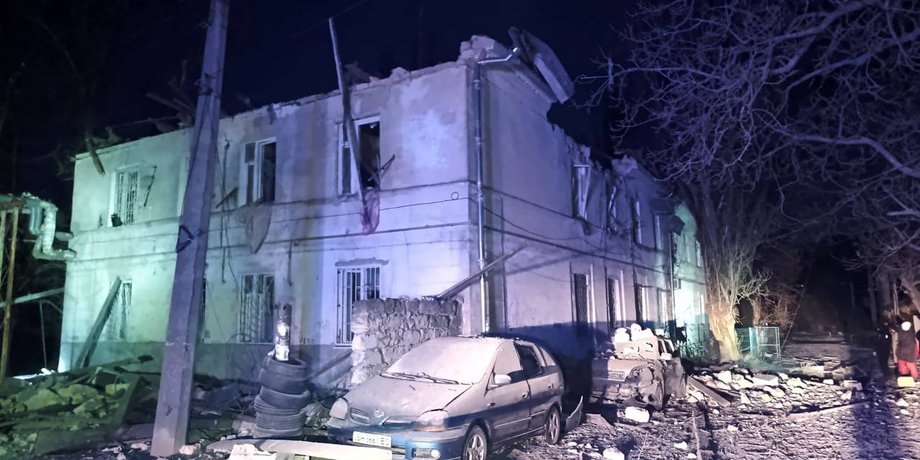 атака росіян на одесу