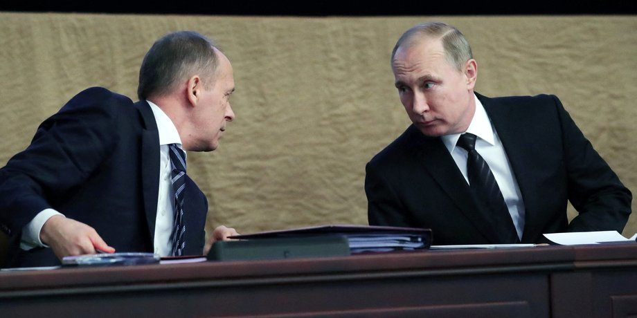 Александр Бортников, Владимир Путин