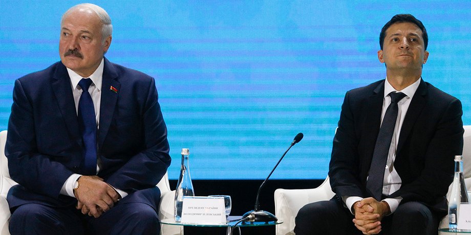 Олександр Лукашенко, Володимир Зеленський, зустріч,