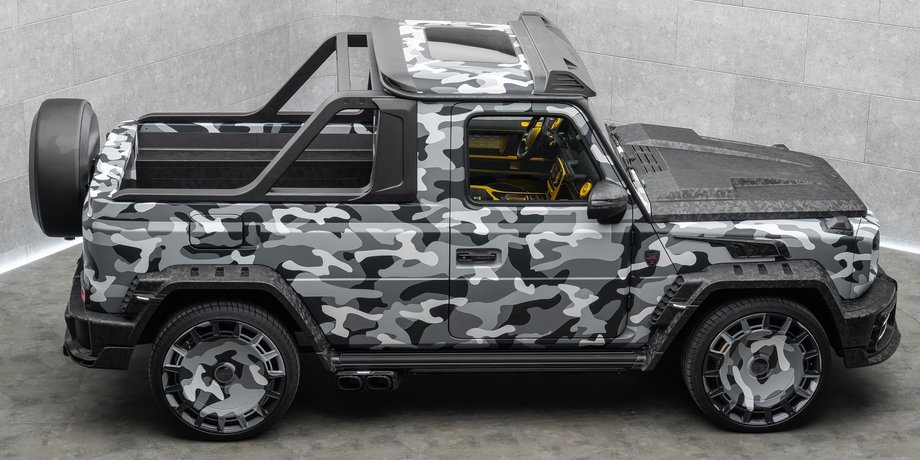 пікап Mercedes G-Class, Mercedes G-Class, Mercedes G-Class Mansory, тюнінг Гелендвагена