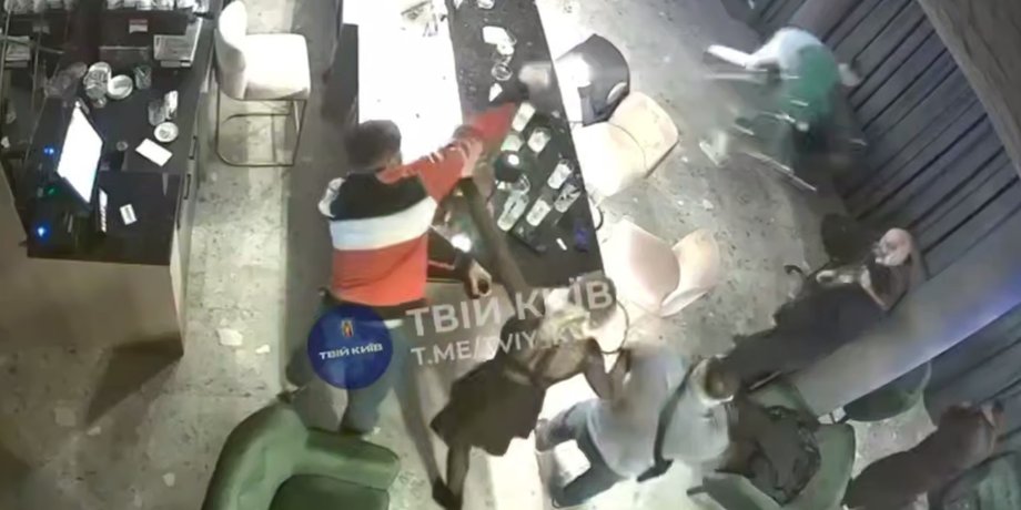 бар в Киеве стрельба