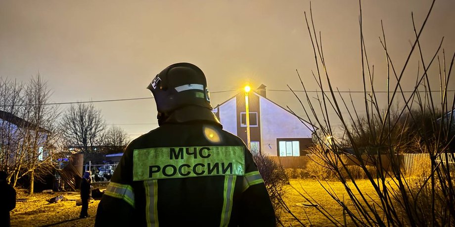 МЧС, Брянск, обстрел, БПЛА, Россия, РФ, дроны, взрывы, война в Украине, фото