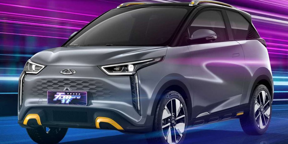 Chery QQ Wujie Pro, новый Chery QQ, Chery QQ 2022, электромобиль Chery QQ